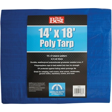 All-Source Medium Duty Tarp, Blue 736201